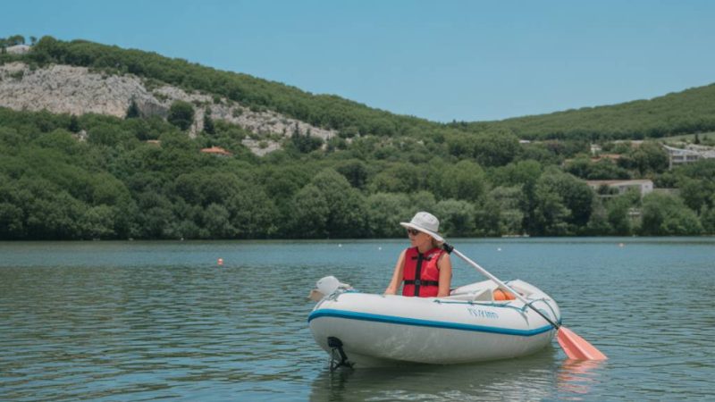 Détente et activités nautiques au lac Avene en Hérault