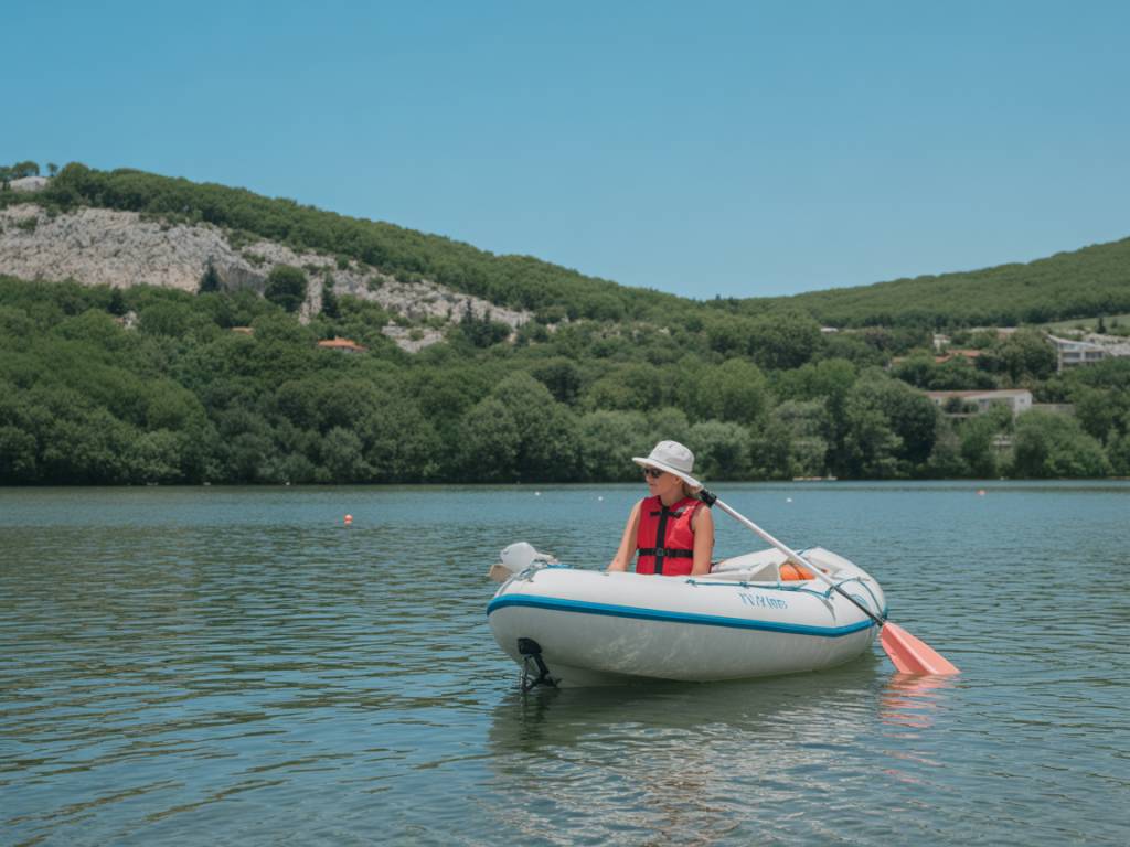 Détente et activités nautiques au lac Avene en Hérault
