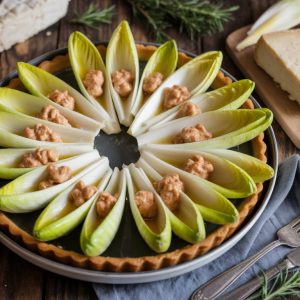 Tarte tatin endive roquefort : une alliance sucrée-salée qui surprend