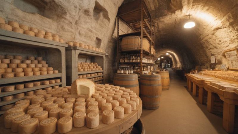 Visiter les caves de roquefort papillon, symbole d’un savoir-faire d’exception